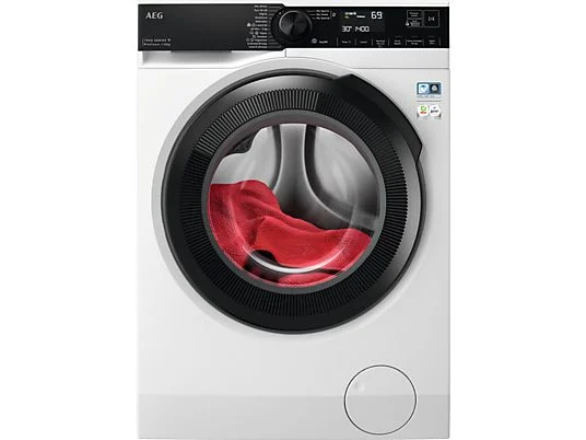 Lavadora carga frontal - AEG LFR7314O4C, 10 kg, 1400 rpm, 12 programas, Función Vapor, Tambor Care, PreciseWash, Blanco
