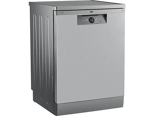 Lavavajillas - Beko BDFN26640XC, 9.5 l, 16 servicios, 6 programas, 59.8 cm, Libre instalación, Inox