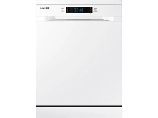 Lavavajillas - Samsung DW60M6040FW, 13 servicios, 6 programas, 59.8 cm, Función Higiene, Configuración Flexible, Blanco