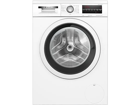 Lavadora carga frontal - Bosch WUU28T63ES, 8 kg, 1.400 rpm, 15 programas, Motor Eco Silence, Activewater, Blanco
